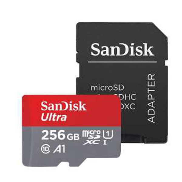 کارت حافظه microSDHC سن دیسک مدل Ultra A1 کلاس 10ظرفیت 256گیگ 
