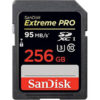 کارت حافظه SDHC سن دیسک مدل Extreme Pro سرعت 95M ظرفیت 256گیگ