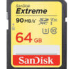 کارت حافظه SDHC سن دیسک مدل Extreme سرعت 90MBps ظرفیت 64گیگ