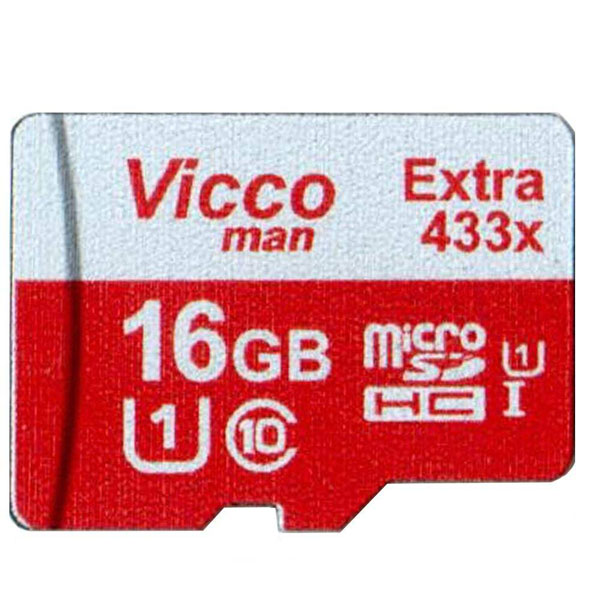 کارت حافظه microSDHC ویکومن مدل Extra 433ظرفیت 16 گیگ