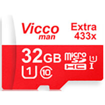 کارت حافظه microSDHC ویکومن مدل Extra 433ظرفیت 32 گیگ