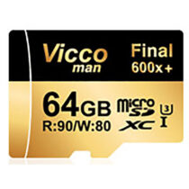 کارت حافظه microSDHC ویکو من مدل Extre600X ظرفیت 64گیگ همراه با آداپتور SD