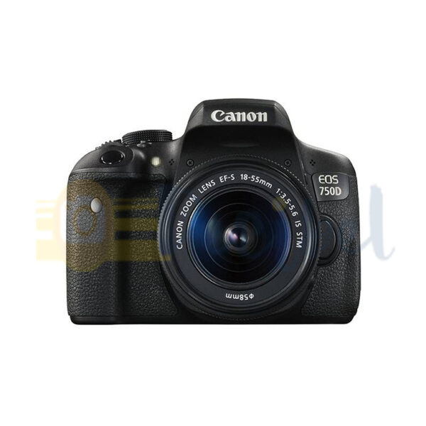 دوربین کانن EOS 750D همراه با لنز کانن EF-S 18-55mm f/3.5-5.6 IS STM