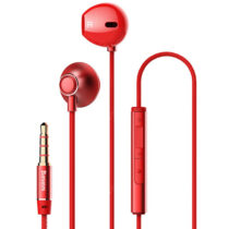 هندزفری باسئوس مدل Baseus Encok H06 lateral in-ear Wired Earphone Red