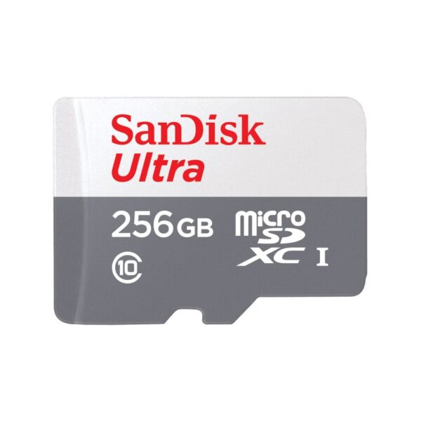 کارت حافظه سن دیسک Micro Ultra Class 10 100MBps ظرفیت 256 گیگابایت