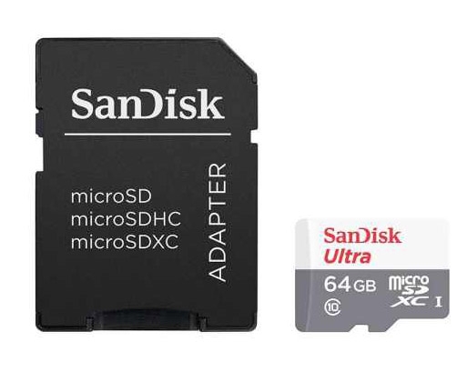 کارت حافظه سن دیسک Micro Ultra Class 10 100MBps ظرفیت 64 گیگابایت