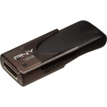 فلش مموری پی ان وای مدل Attach 4 ظرفیت 128 گیگابایت USB 3.۰ Black