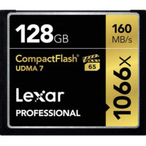 کارت حافظه‌ CF لکسار مدل 1066X سرعت 160Mb/s ظرفیت 128 گیگابایت